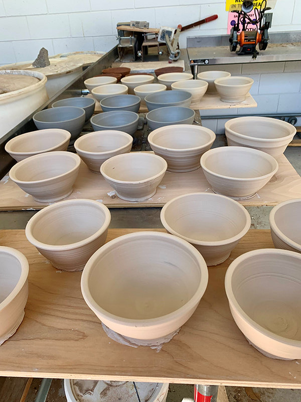 Fired up Potters’ Guild busy getting ready for Empty Bowls fundraiser